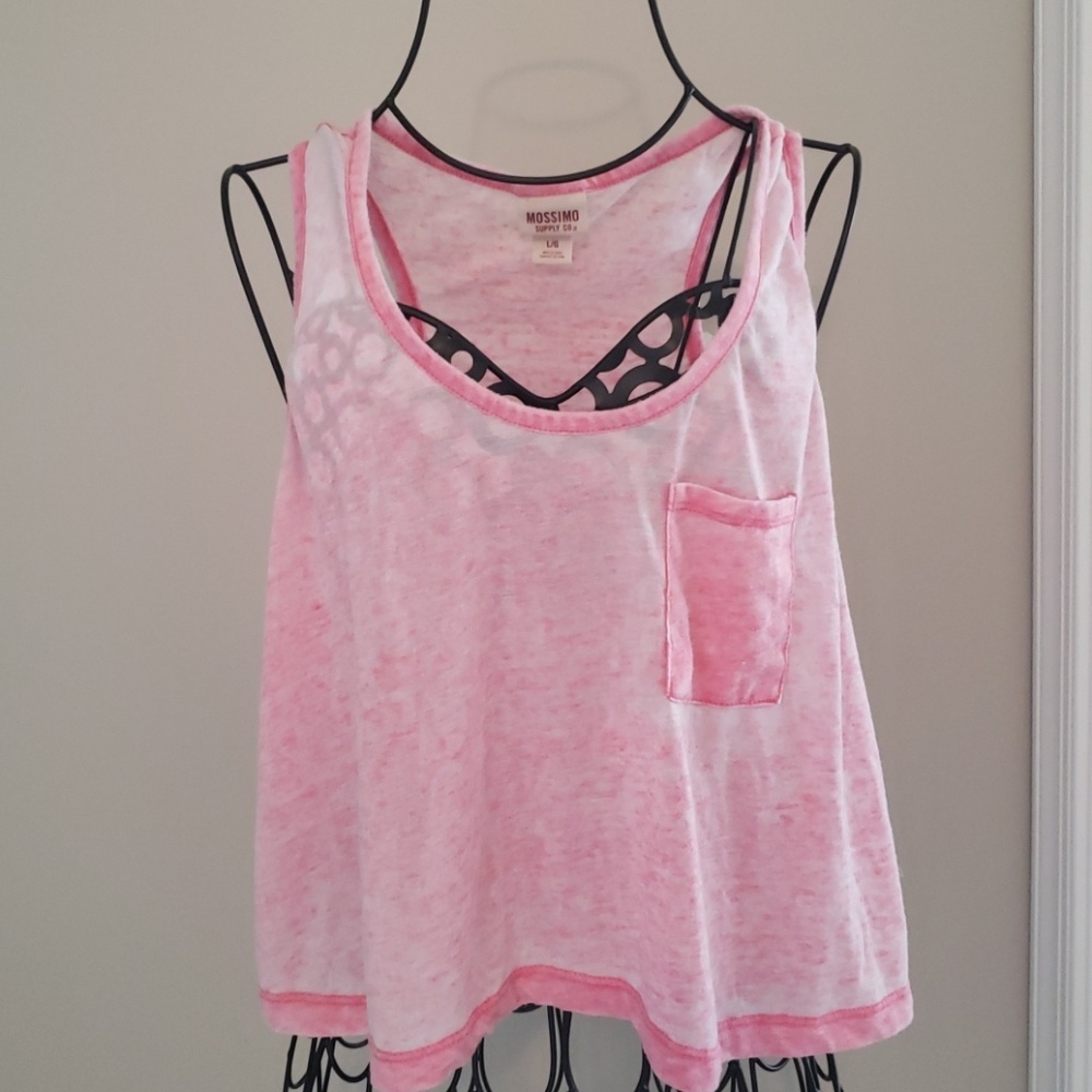 Pink Crop Top